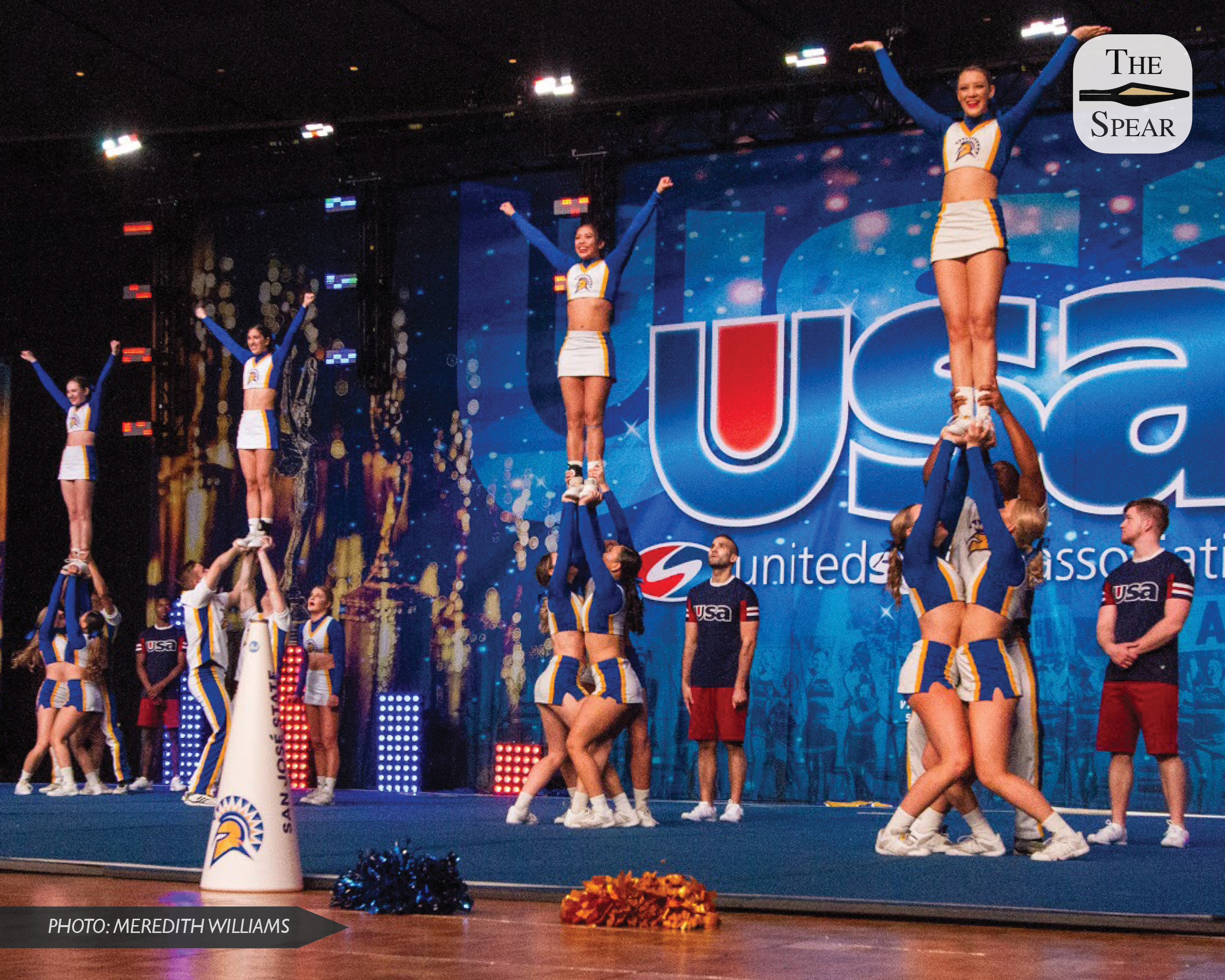 SJSU cheer takes first place in USA collegiate national championships The Spear