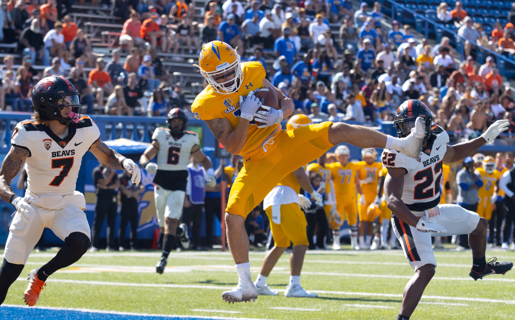 San Jose State Spartans' home opener on CBS vs. Oregon State