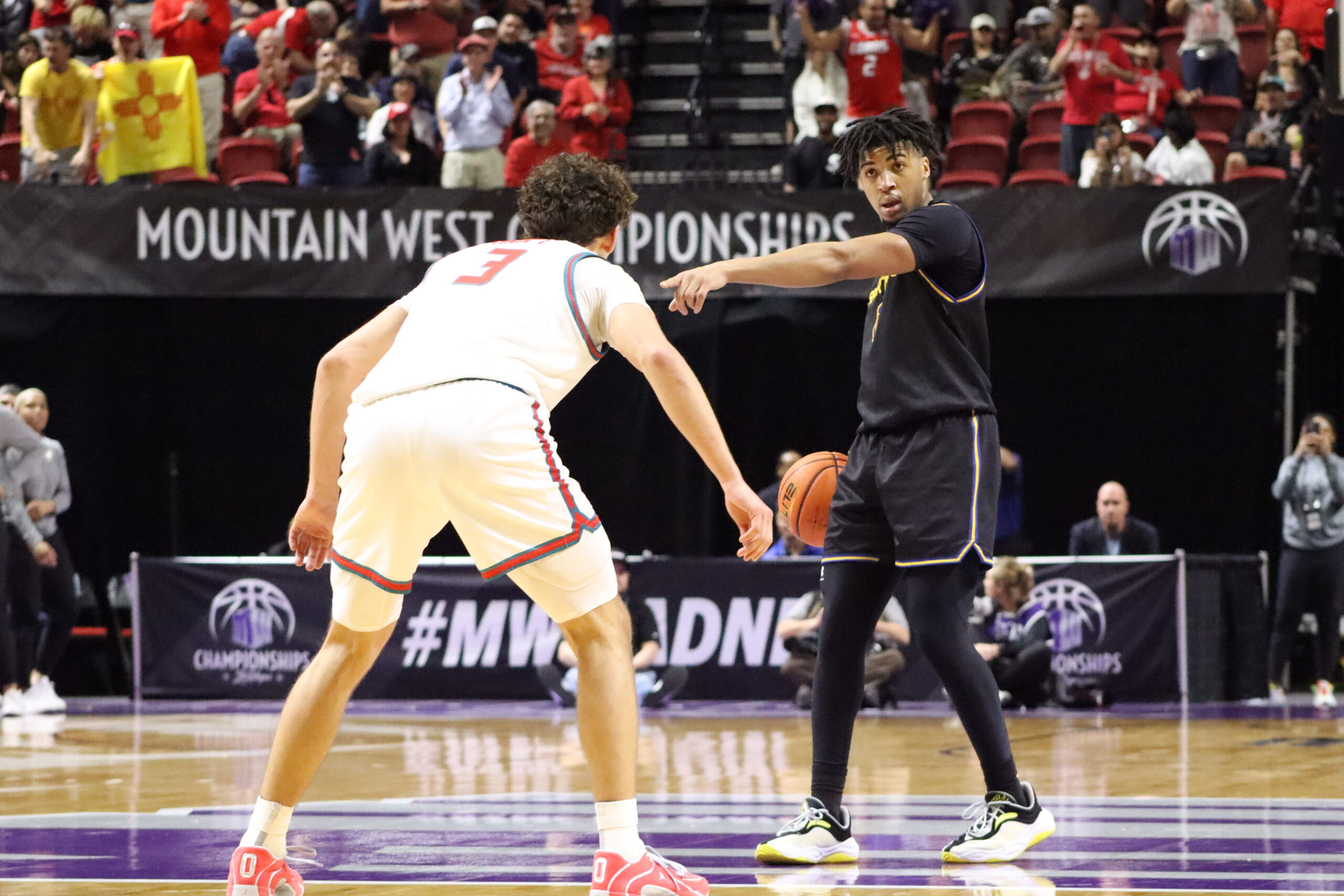 Mountain West journey ends for Spartans against Lobos