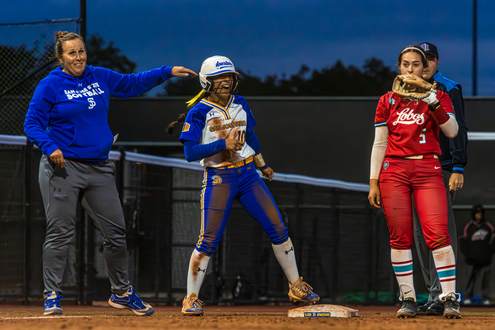 Hitting Rallies Win It For the Spartans Against New Mexico